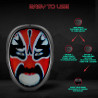 Customizable Party LED Mask | Gesture Control & Bluetooth