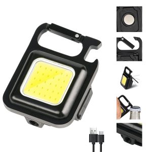 Original COB Mini Rechargeable Keychain Light