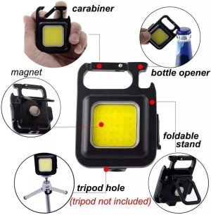 Original COB Mini Rechargeable Keychain Light