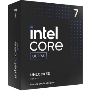 Intel Core Ultra 7 265KF LGA1851 Desktop Processor (5.5 GHz / 20 Cores / 20 Threads)