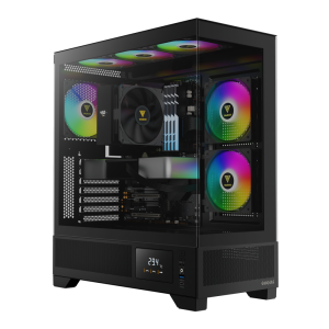 GAMDIAS Atlas M1 ATX Mid Tower ARGB Cabinet ( Black )
