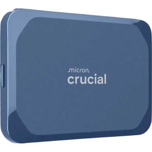 Crucial X10 2TB 2.5" USB Type C External Portable SSD (Blue)