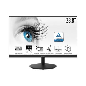 MSI Pro MP242 23.8 Inch FHD 75Hz IPS Panel 99.1% SRGB 5ms AMD Free Sync Gaming Monitor