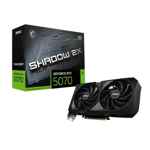 MSI GeForce RTX 5070 Shadow 2X OC 12GB Nvidia Graphic Card