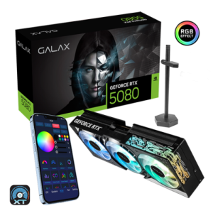 GALAX Geforce RTX 5080 1 Click OC 16GB NVIDIA Graphic Card