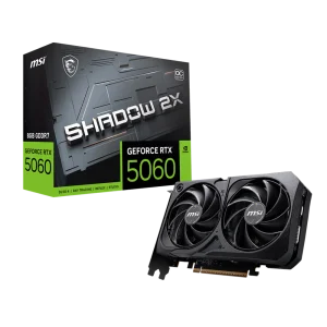 MSI GeForce RTX 5060 Shadow 2X OC 8GB Nvidia Graphic Card