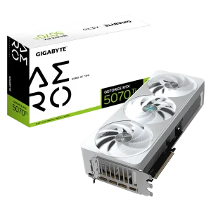 GIGABYTE GeForce RTX 5070 Ti Aero OC 16GB White Nvidia Graphic Card