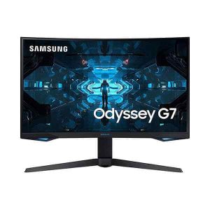 SAMSUNG Odyssey G7 LC27G75TQSUXEN 27 Inch QHD 240Hz VA Panel 1MS 125% SRGB NVIDIA Gsync VA Gaming Monitor