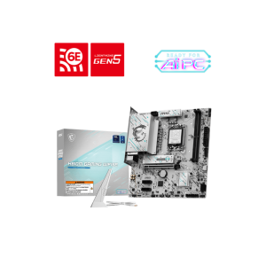 MSI H810M Gaming Wifi6E DDR5 Intel Motherboard ( White )