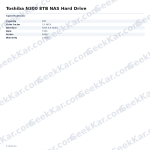 Toshiba N300 8TB NAS Hard Drive