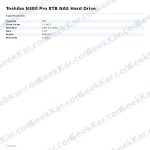 Toshiba N300 Pro 8TB NAS Hard Drive
