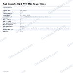 Ant Esports SI28 ATX Mid Tower Case