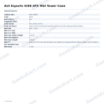 Ant Esports SI30 ATX Mid Tower Case