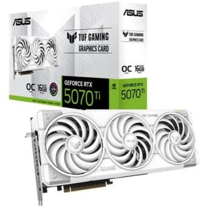 ASUS Tuf Gaming GeForce RTX 5070 Ti OC White 16GB Nvidia Graphic Card