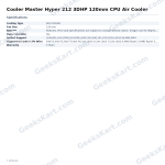 Cooler Master Hyper 212 3DHP 120mm CPU Air Cooler
