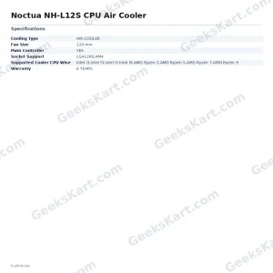 Noctua NH-L12S CPU Air Cooler