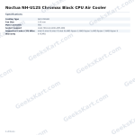 Noctua NH-U12S Chromax Black CPU Air Cooler
