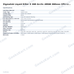 Xigmatek Liquid Killer X 360 Arctic ARGB 360mm CPU Liquid Cooler