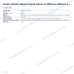 Cooler Master MasterLiquid Atmos II VRM Fan 360mm ARGB CPU Liquid Cooler