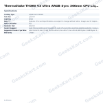 Thermaltake TH360 V3 Ultra ARGB Sync 360mm CPU Liquid Cooler