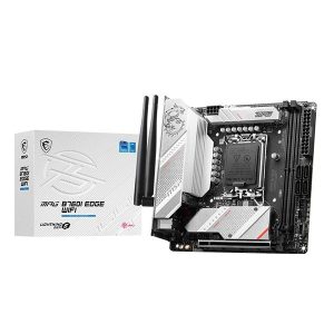 MSI MPG B760I EDGE WIFI LGA 1700 DDR5 Mini ITX Motherboard Supports Intel 12th, 13th & 14th Gen Processors