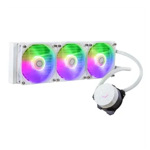 COOLER MASTER MasterLiquid 360L Core ARGB 360mm CPU Liquid Cooler (White)