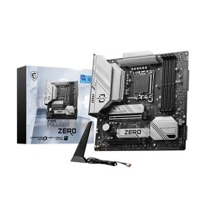 MSI B760M Project Zero (Wi-Fi) Motherboard Supports Intel 12th, 13th & 14th Gen Processors
