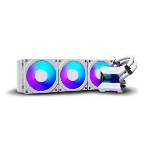 PHANTEKS Glacier One 360MPH DRGB Halos 360mm CPU Liquid Cooler (White)
