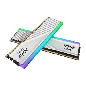 ADATA XPG Lancer Blade RGB 32GB ( 16GBx2 ) 6000MHz DDR5 RAM ( White ) ( CL30 )