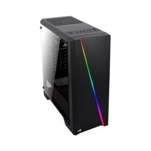 AEROCOOL Cylon RGB ATX Mid Tower Cabinet (Black)