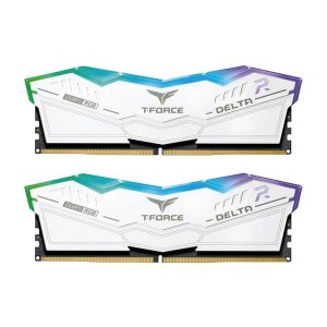 TEAMGROUP T-Force Delta RGB 64GB ( 32GBx2 ) 5200MHz DDR5 RAM ( CL40 )