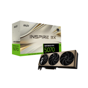 MSI GeForce RTX 5070 Inspire 3X 12GB Nvidia Graphic Card