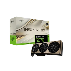 MSI GeForce RTX 5070 Inspire 3X 12GB Nvidia Graphic Card