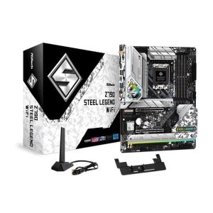 ASRock Z790 Steel Legend WIFI DDR5 Motherboard Supports Intel LGA 1700 Intel 12th, 13th & 14th Gen Processors