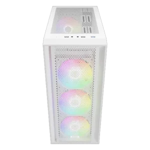 GAMDIAS Aura GC2 Elite WH V2 ARGB ATX Mid Tower Cabinet ( White )