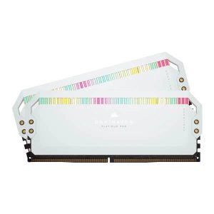CORSAIR Dominator Platinum RGB 32GB ( 16GBx2 ) 5600MHz DDR5 RAM ( White ) ( CL36 )