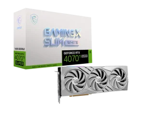 MSI GeForce RTX 4070 Ti Super Gaming X Slim White 16GB Nvidia Graphic Card
