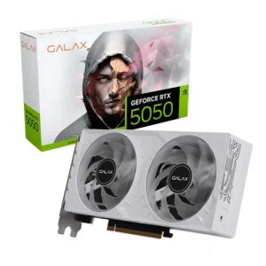 GALAX GeForce RTX 5050 1 Click OC White 8GB NVIDIA Graphic Card