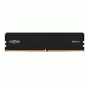 Crucial Pro 24GB (1x24GB) 6000 MHz CL48 DDR5 Desktop Memory (Black)