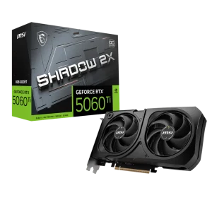 MSI GeForce RTX 5060 Ti Shadow 2X OC Plus 8GB Nvidia Graphic Card