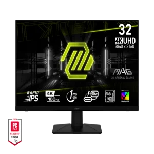 MSI MAG 322UPF 32 Inch UHD 160Hz IPS Panel 125.7%SRGB 1MS AMD FreeSync Gaming Monitor