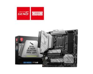 MSI MAG B760M Mortar Max Wifi LGA 1700 Intel Motherboard Supports Intel 12th, 13th & 14th Gen Processors