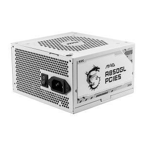 MSI MAG A850GL PCIE5 White Gold ATX 3.1 Fully Modular SMPS