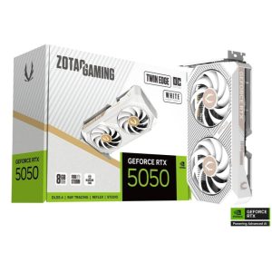 ZOTAC GAMING GeForce RTX 5050 Twin Edge OC White 8GB Nvidia Graphic Card
