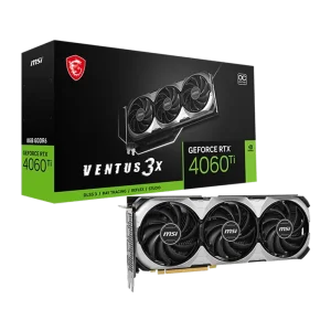 MSI GeForce RTX 4060 Ti Ventus 3X E 8GB OC Nvidia Graphic Card