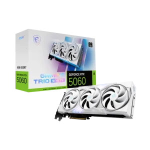 MSI GeForce RTX 5060 Gaming Trio White 8GB Nvidia Graphic Card