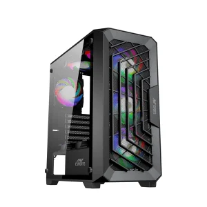 ANT ESPORTS SX5 ARGB ATX Mid Tower Cabinet (Black)