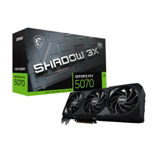 MSI GeForce RTX 5070 Shadow 3X OC 12GB Nvidia Graphic Card