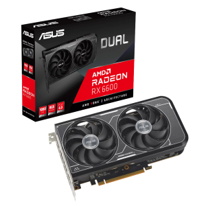 ASUS Dual Radeon RX 6600 V3 8GB AMD Graphics Card