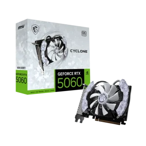 MSI Geforce RTX 5060 Cyclone OC 8GB White Nvidia Graphic Card